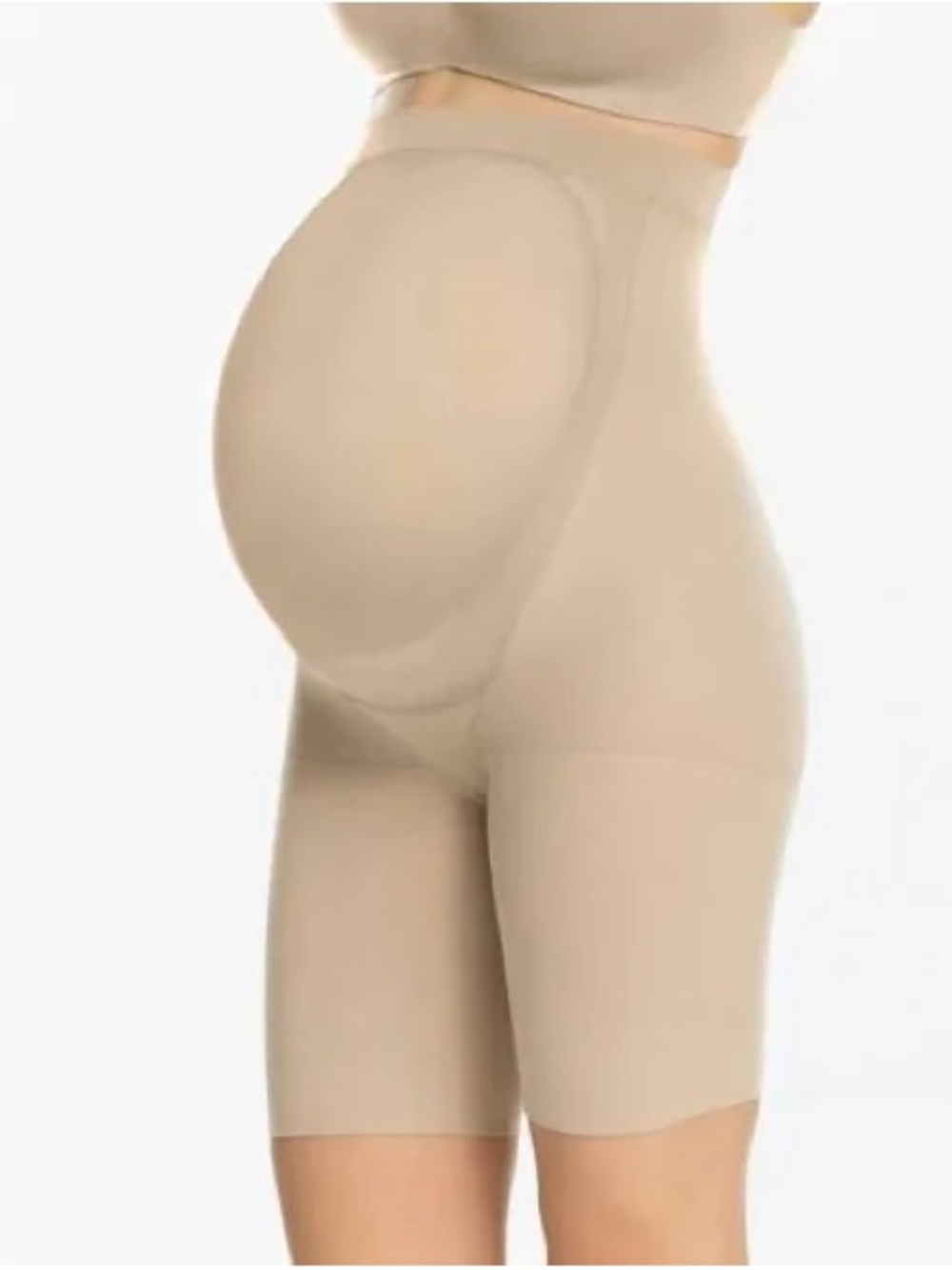SPANX Tan Maternity Shaping Shorts Size B